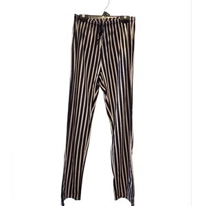Silver Paw Lounge/Pyjama Pants Black& White Striped, Size Small NWT